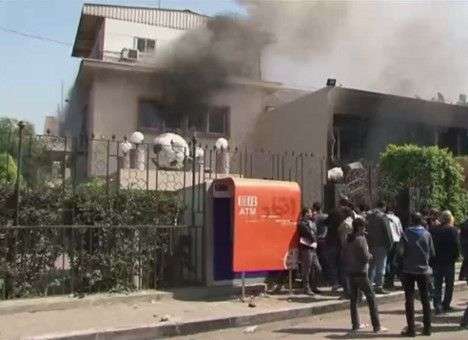 Фанаты сожгли штаб-квартиру Федерации футбола Египта (ВИДЕО)