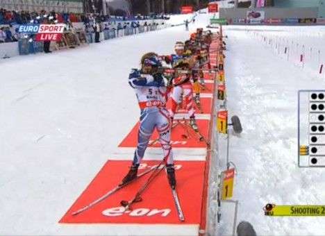 «Серебро» сборной Украины по биатлону (ВИДЕО)