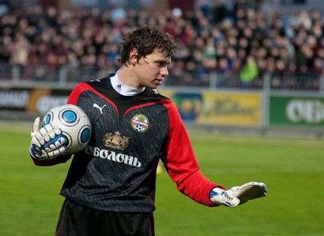 Рыбка тренируется с «Арсеналом»