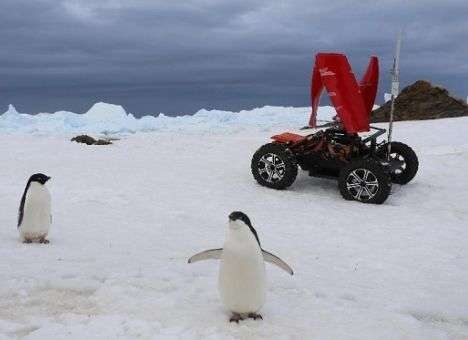 Полярный робот-вездеход питается только от ветра