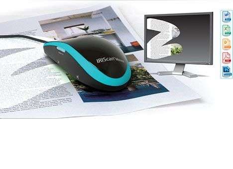 Компьютерная мышь отсканирует документы и фото