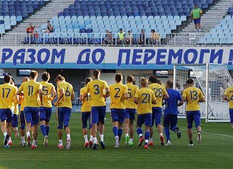 Украина продолжила падение в рейтинге ФИФА