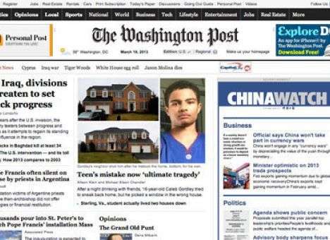 Сайт The Washington Post станет платным