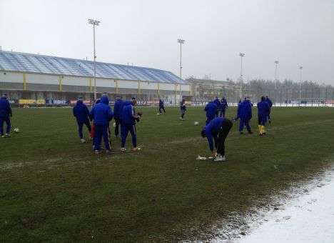 Тренировка сборной Украины (ВИДЕО)