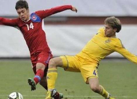 Украинская «молодежка» не смогла победить Чехию (ВИДЕО)