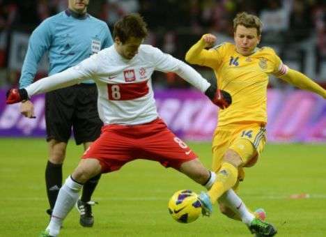 Украина разбила Польшу под крышей (ВИДЕО)