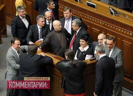 Турчинов грозится гнать из фракции несогласных с единым кандидатом на Киев
