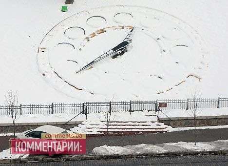 Дни снежного апокалипсиса в Киеве оформлены как двухмесячник озеленения