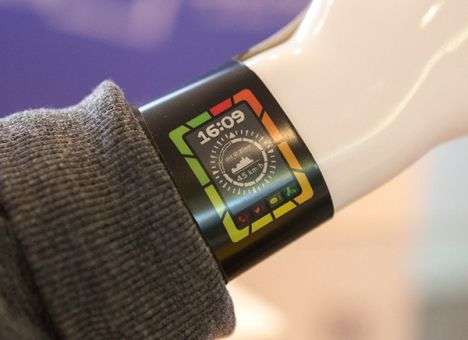 Plastic Logic показала концепцию «умных» часов