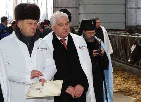 На Киевщине открылась уникальная молочно-товарная ферма
