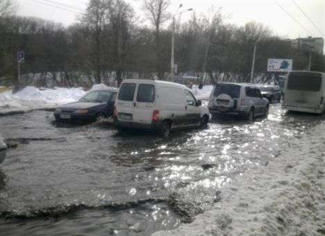 В Киеве нашли 33 места возможного наводнения