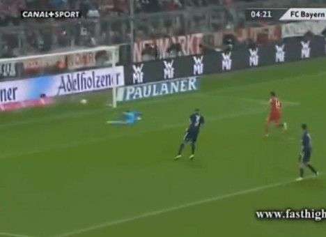 «Бавария» забила 9 голов «Гамбургу» (ВИДЕО)