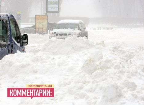 В Польше снегопад оставил без света 100 тысяч человек