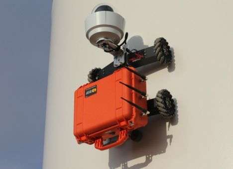 Создан робот для инспекции ветряков