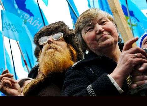 «Регионалы» устроили в Украине «наждачную» революцию