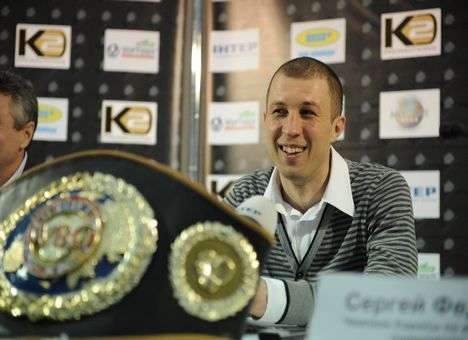 На день рождения Федченко получил чемпионский торт (ФОТО)