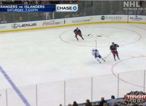 НХЛ. Красивый поединок в Нью-Йорке (ВИДЕО)