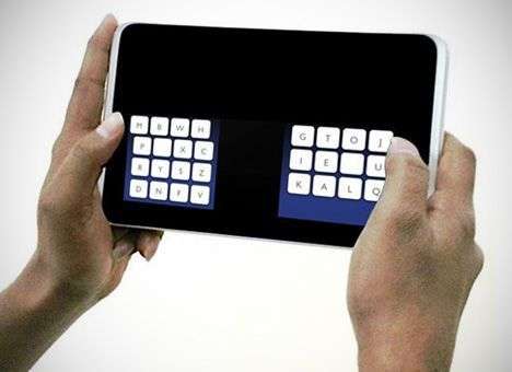 Предложена новая раскладка клавиатуры для устройств с тачскрином