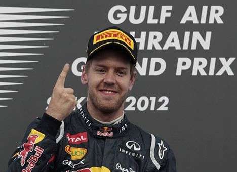 Феттель был лучшим на Гран-при Бахрейна