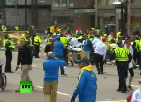 Число пострадавших при взрывах в Бостоне резко выросло