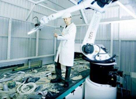 Робота научили сортировать мусор