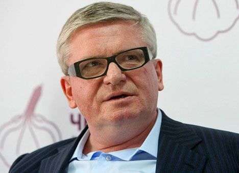 Кагаловского охрана ТВi не пускает в офис телеканала (ВИДЕО)