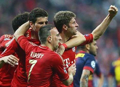 «Барселона» опозорилась в Мюнхене (ВИДЕО)