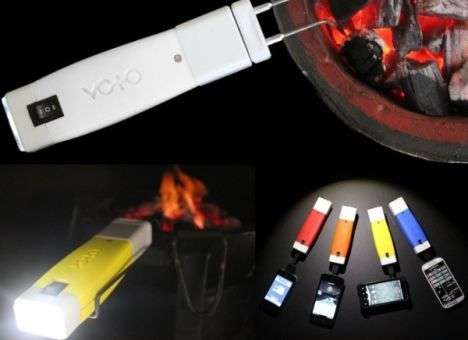 VOTO подзарядит смартфон можно от костра