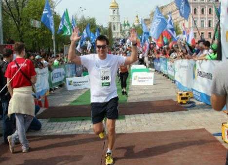 Киевский марафон выиграл донецкий