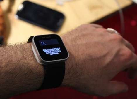 Клавиатура для «умных» часов облегчит набор текста