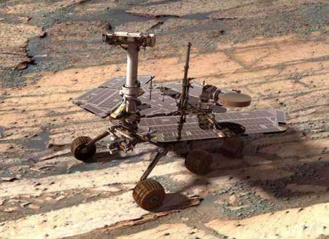 Марсоход Opportunity перешел в «спящий» режим