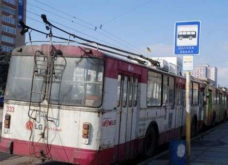 Полтава накупила на 34 млн. троллейбусов неизвестного происхождения