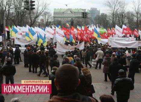 У оппозиции закончились деньги на своз митингующих в Киев