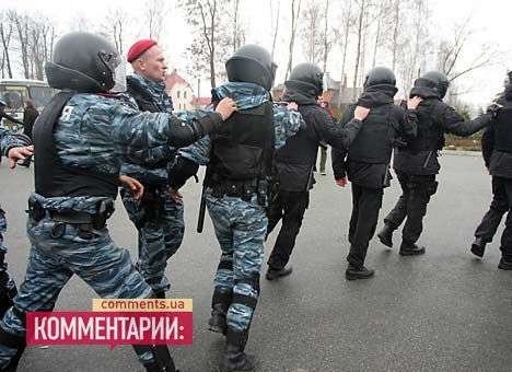 В МВД уверяют, что в Киев подтянули только 200 солдат внутренних войск