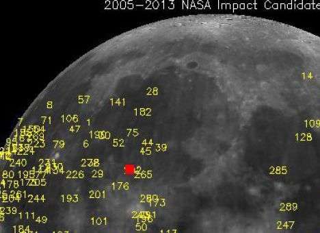 В Луну врезался самый большой за историю наблюдений метеорит