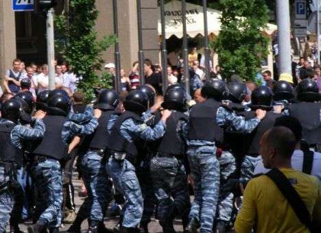 В МВД отрапортовали, что остановили драку во время митинга