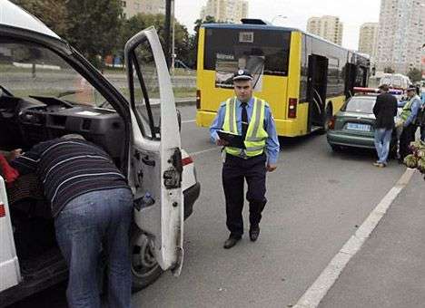 Перед отпусками ГАИ проверит все автобусы Киева