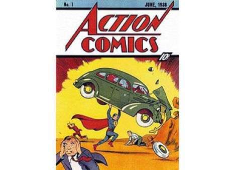 Комикс с дебютом Супермена нашли в стене во время ремонта в США