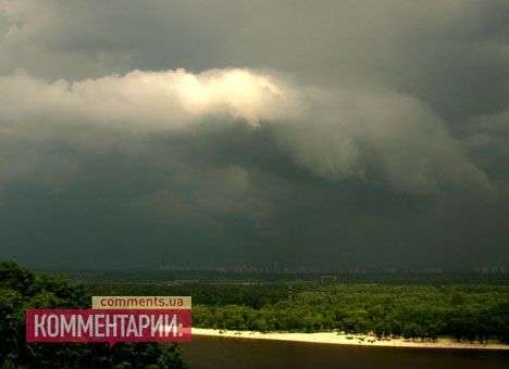 На Украину надвигается шторм