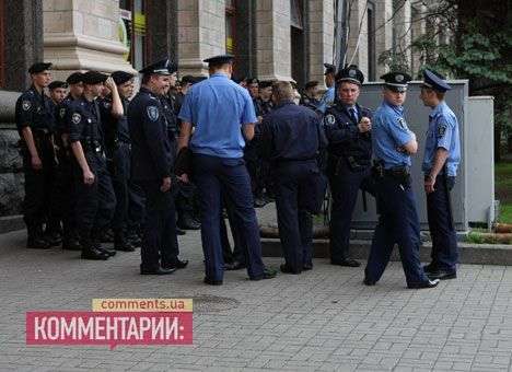 Милиция уже поджидает буйных выпускников на Майдане