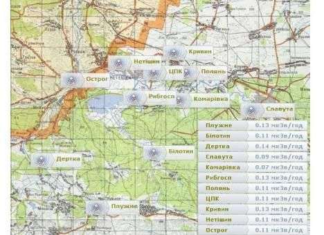 Хмельницкая АЭС раскрыла уровень радиации в режиме онлайн