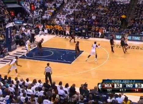 НБА. Индиана проиграла Майами (ВИДЕО)
