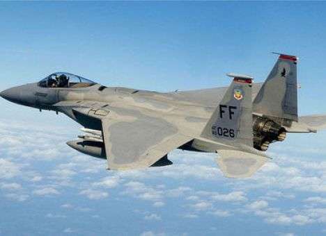 Истребитель США упал в океан возле Японии