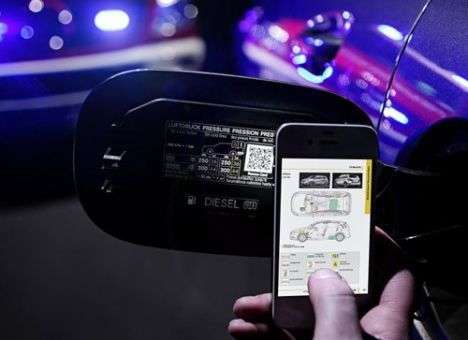 Mercedes-Benz оснастит машины спасательным QR-кодом