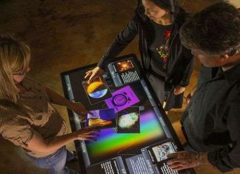 Кофейный стол превратили в планшет