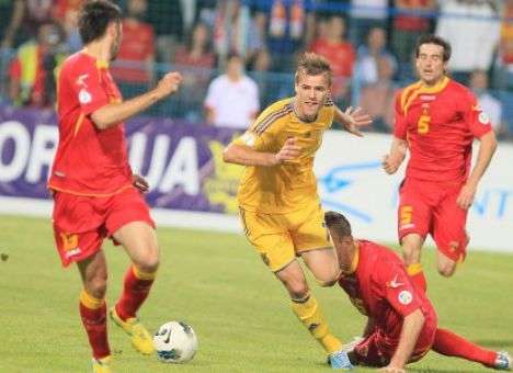 Украина разгромила Черногорию (ВИДЕО)