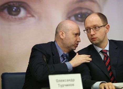 Как Яценюк и Турчинов поделят наследство Тимошенко