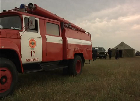 Спасатели ждут наводнение из Европы в полевом штабе (ВИДЕО)