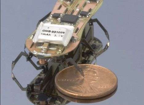 Робота научили бегать как насекомое (ВИДЕО)