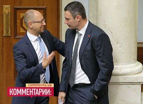 Виталия Кличко не вдохновил пример Арсения Яценюка